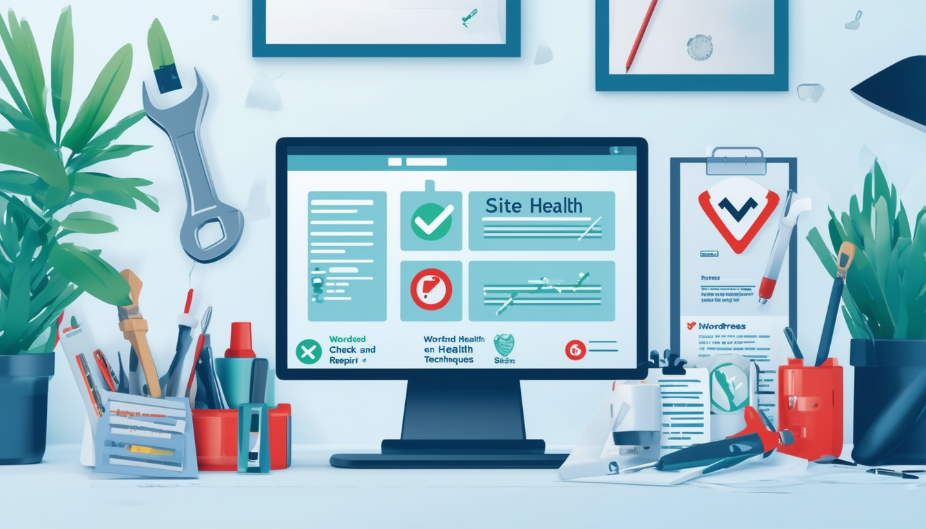 discover essential techniques for performing a comprehensive health check on your wordpress site. learn how to identify issues and repair them effectively to ensure optimal performance and security.